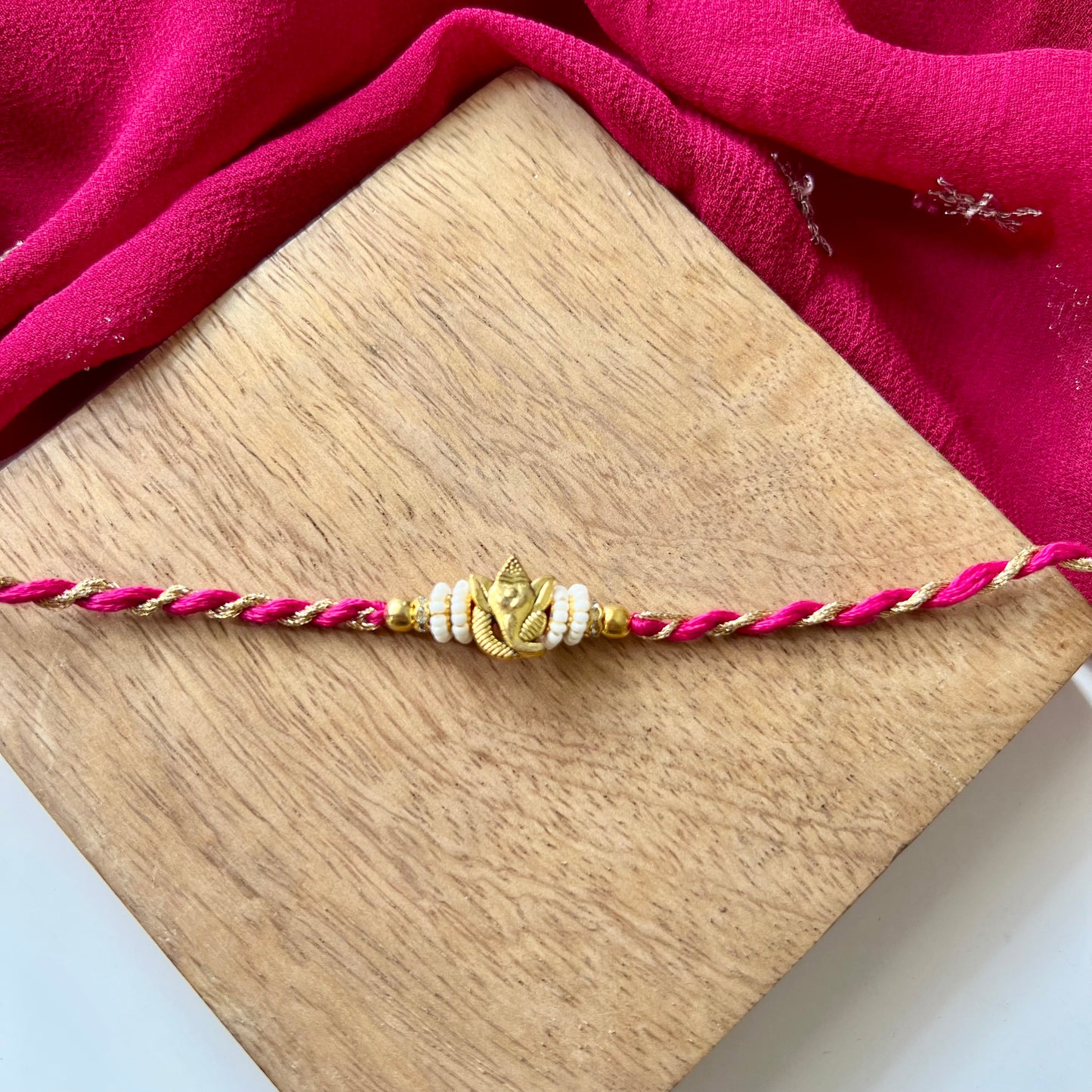 Ganesha Bhai-Bhabhi Rakhi Set