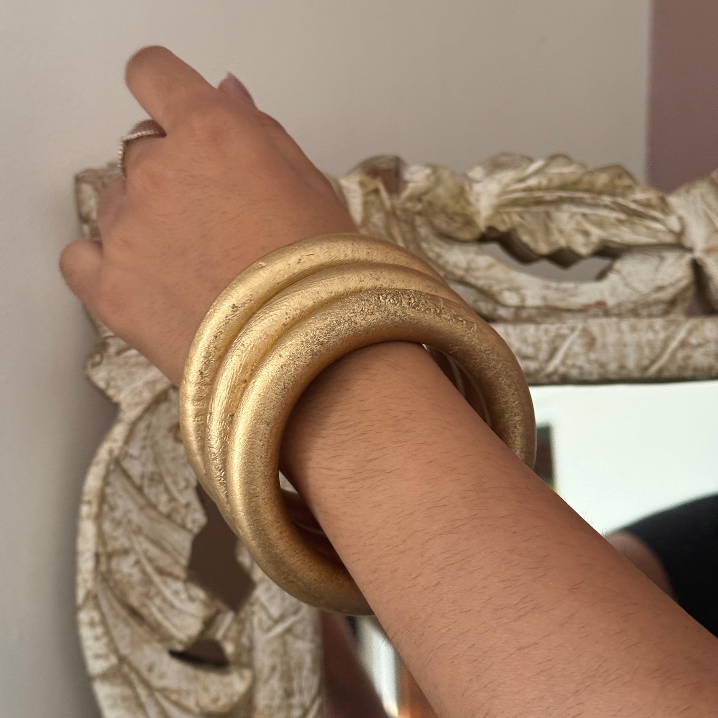 Golden Antique Bangle