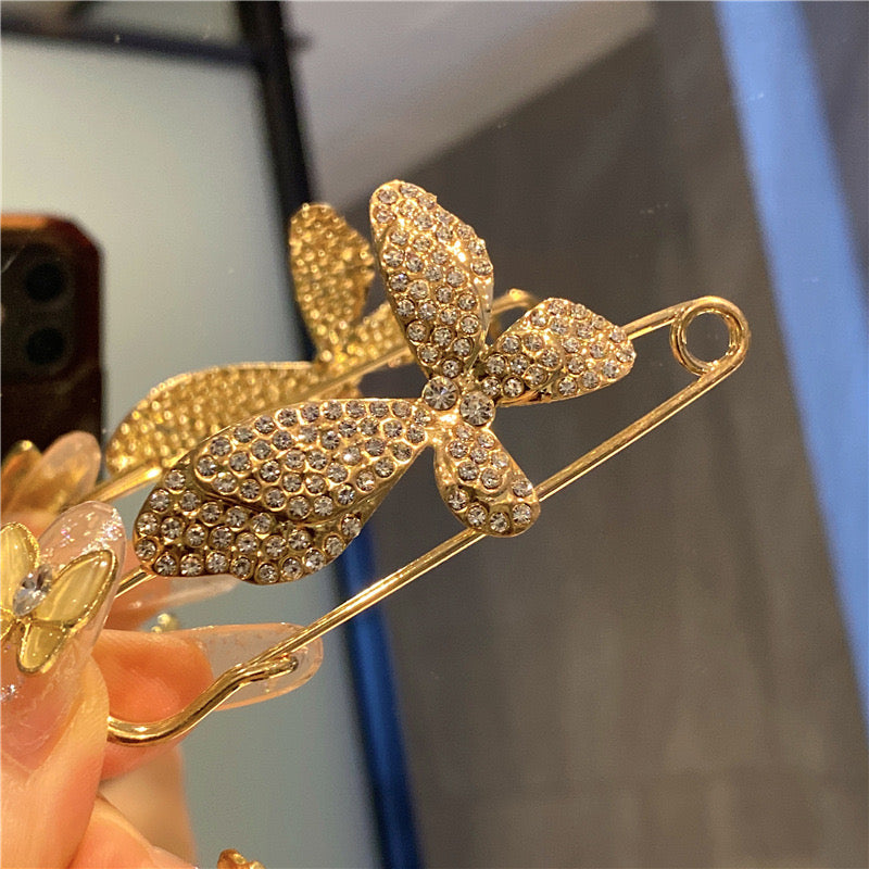 Butterfly Metal Pin Brooch