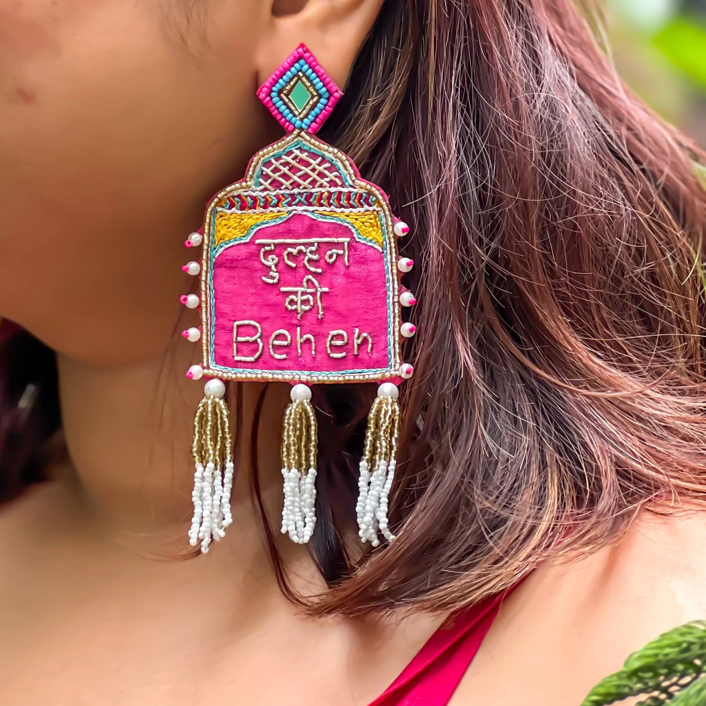 Dulhan Ki Behen- Earrings & Bangle combo
