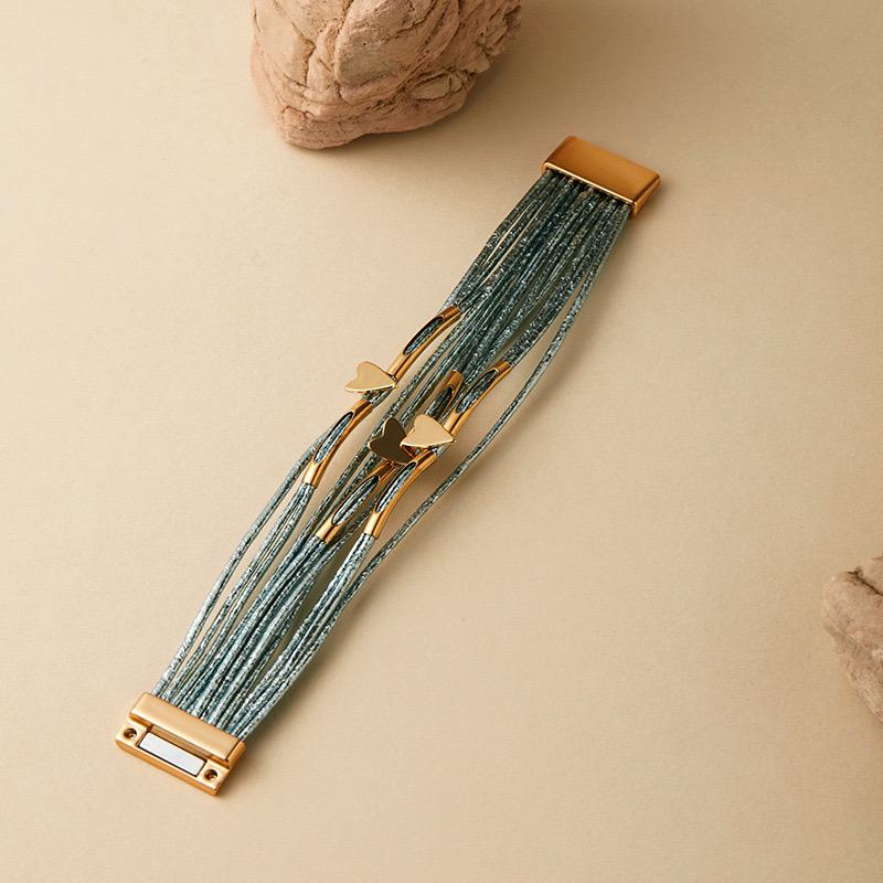 Moonlit Layers Copper Bracelet