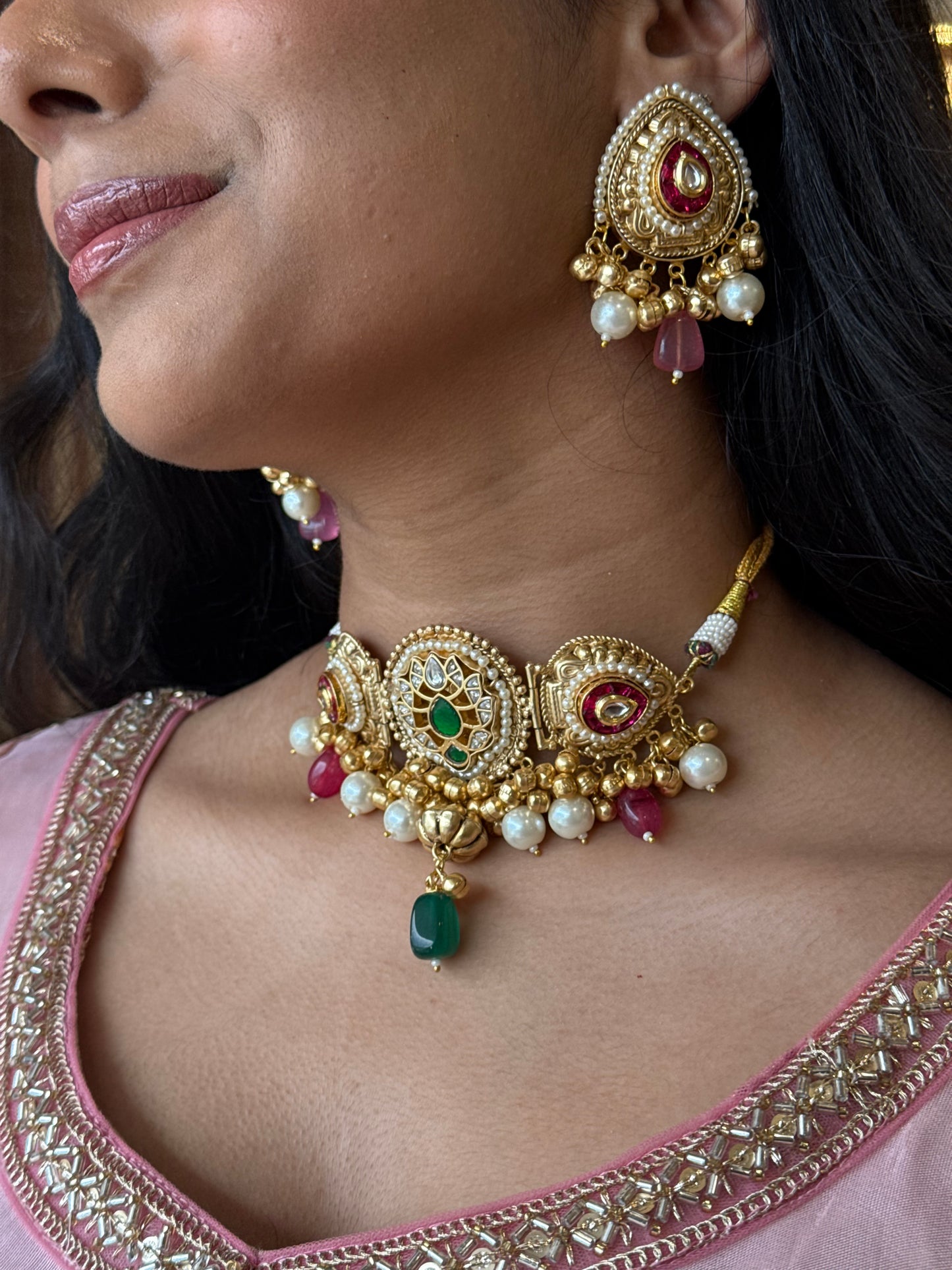 Gulbahar Antique Choker Set