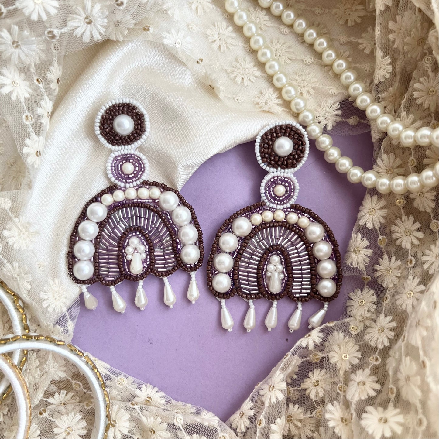 Aurora Handmade Beaded Earrings