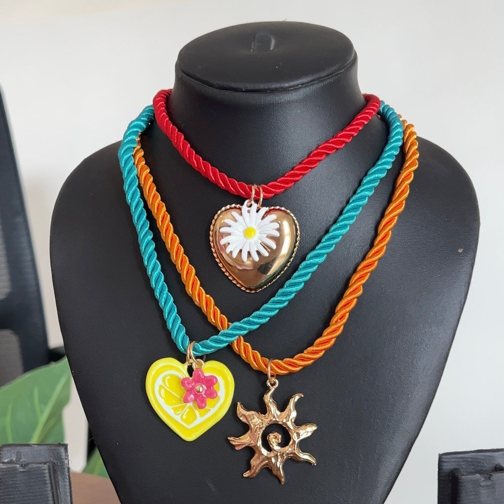 Summer Pop Charm Necklace