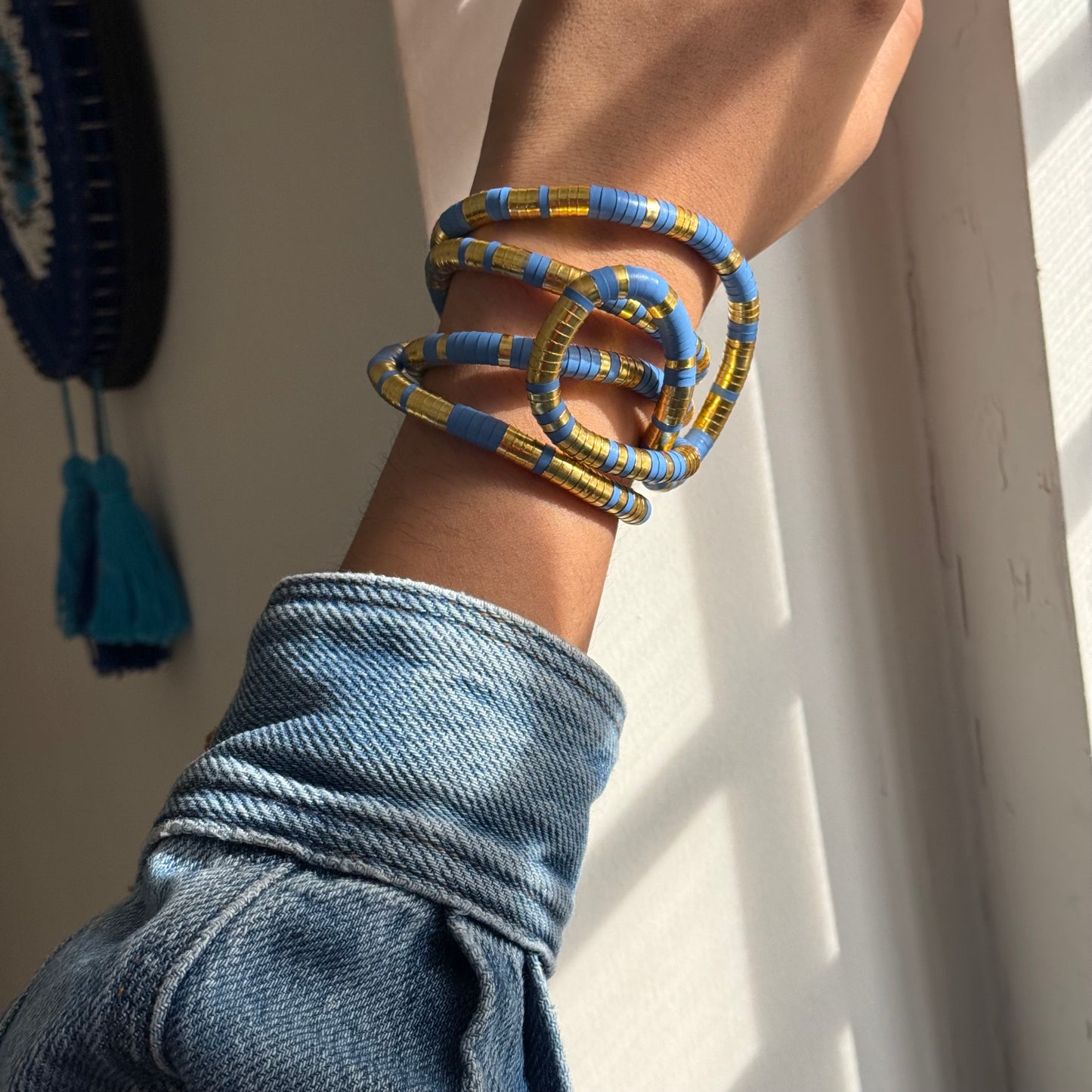 Ocean Loop Twist Metal Necklace/Bracelet