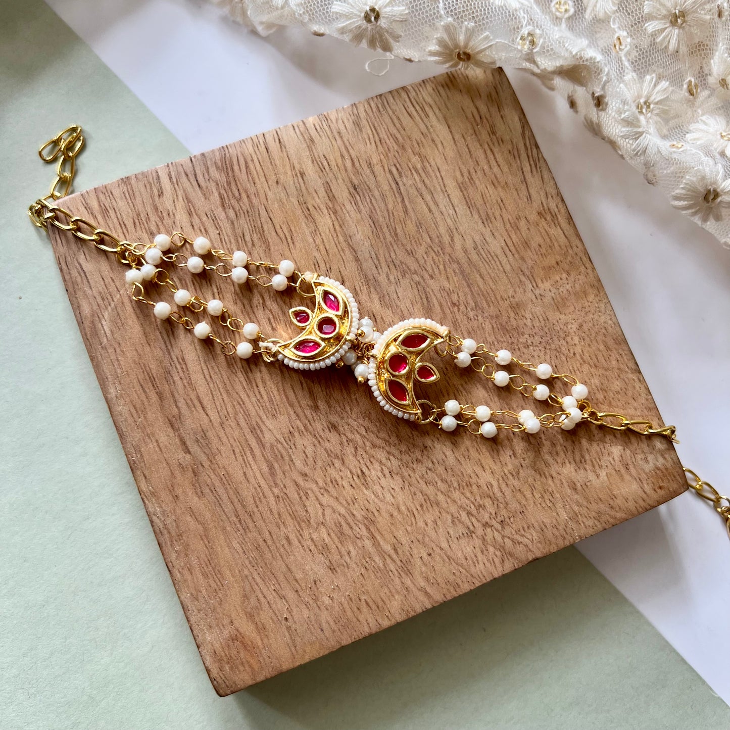 Chaand Phool Rakhi Set