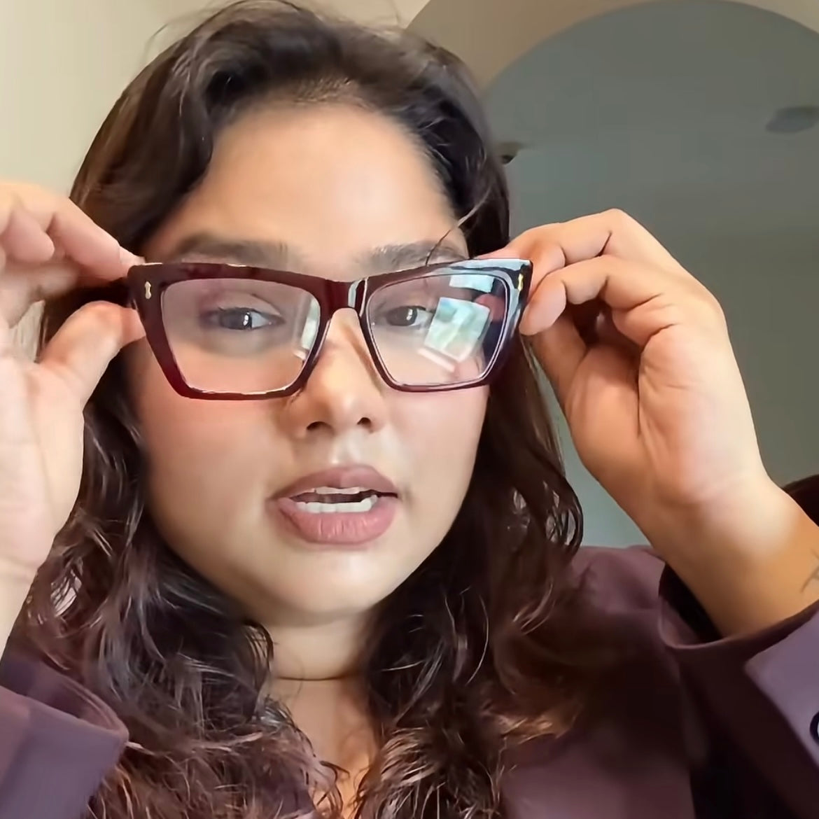 Crimson Anti Blue Light Eyewear