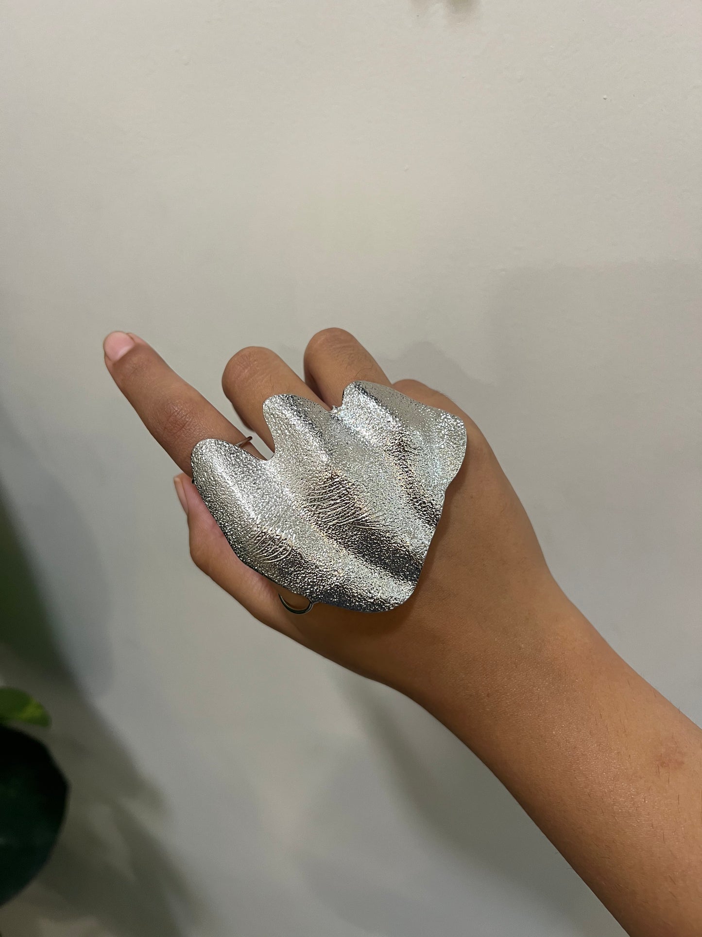 Tidal Hand Cuff Ring
