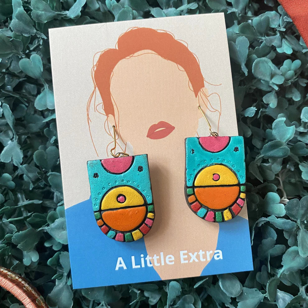 Terracotta Earring