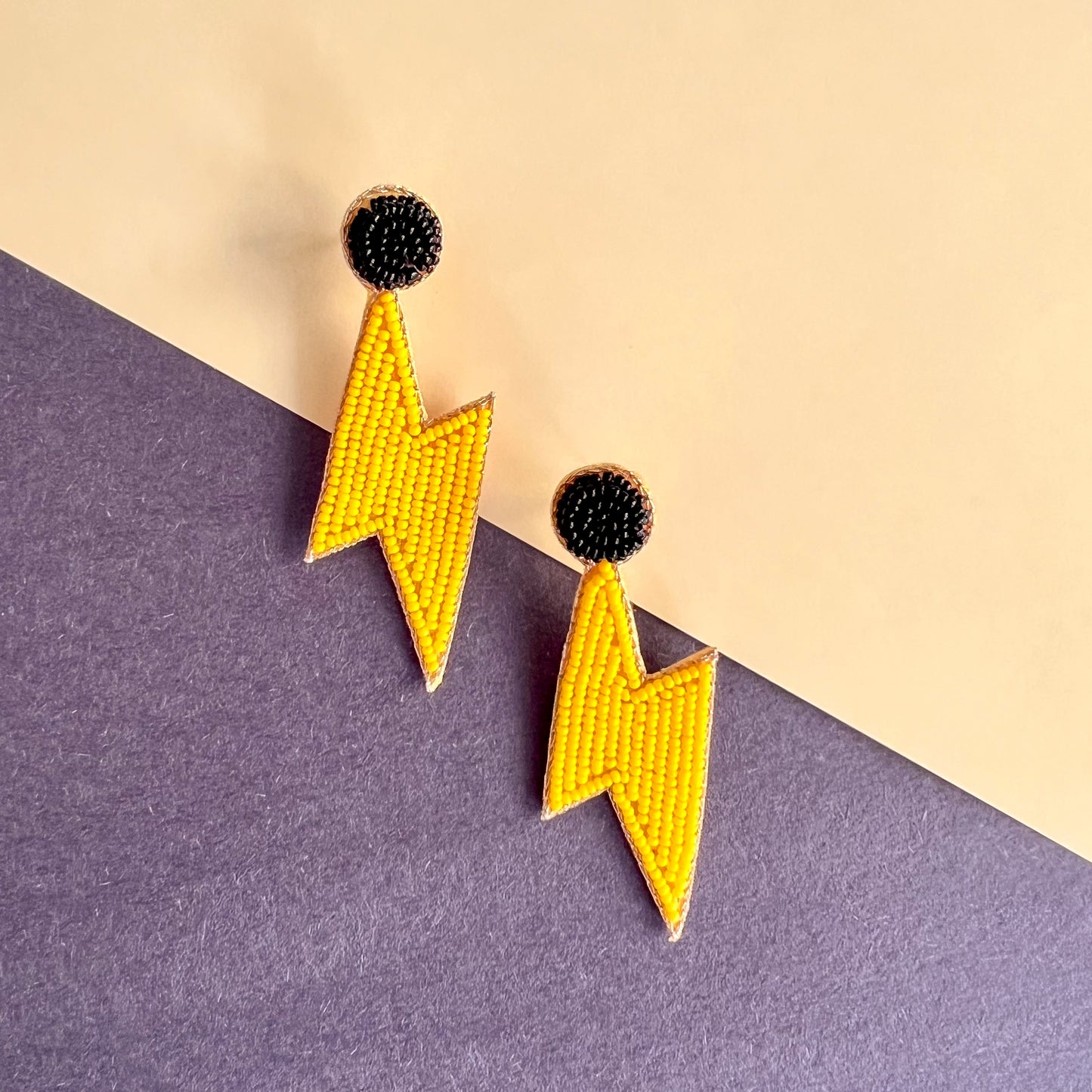 Mini Flash Handmade Beaded Earrings