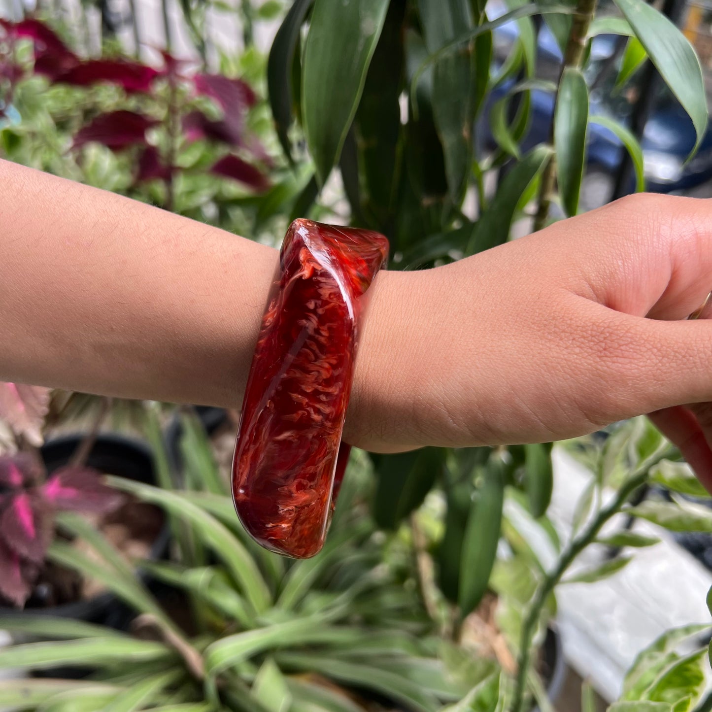 Apoorva’s Resin Bangle Stack
