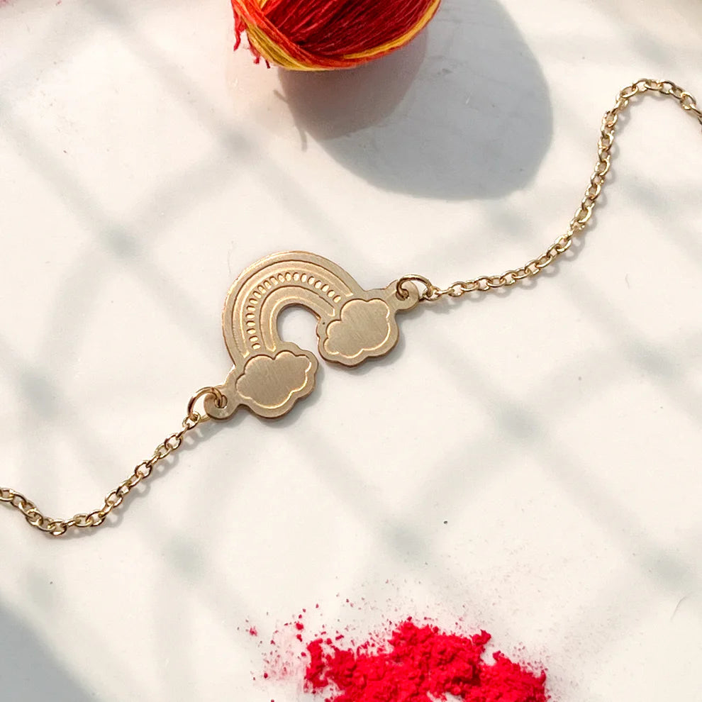Brass Rakhi Combo (Any 3)