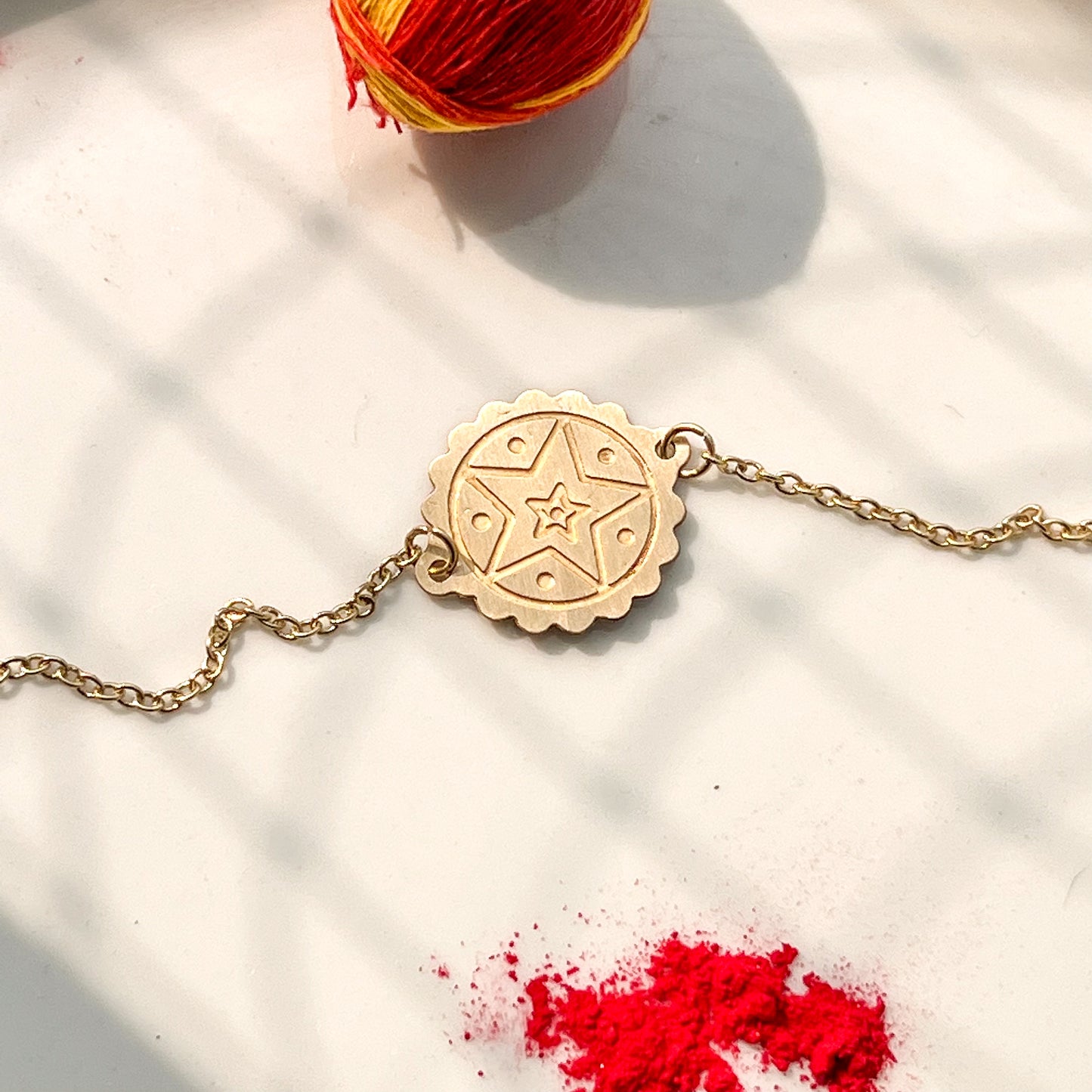 Suraj Brass Bracelet