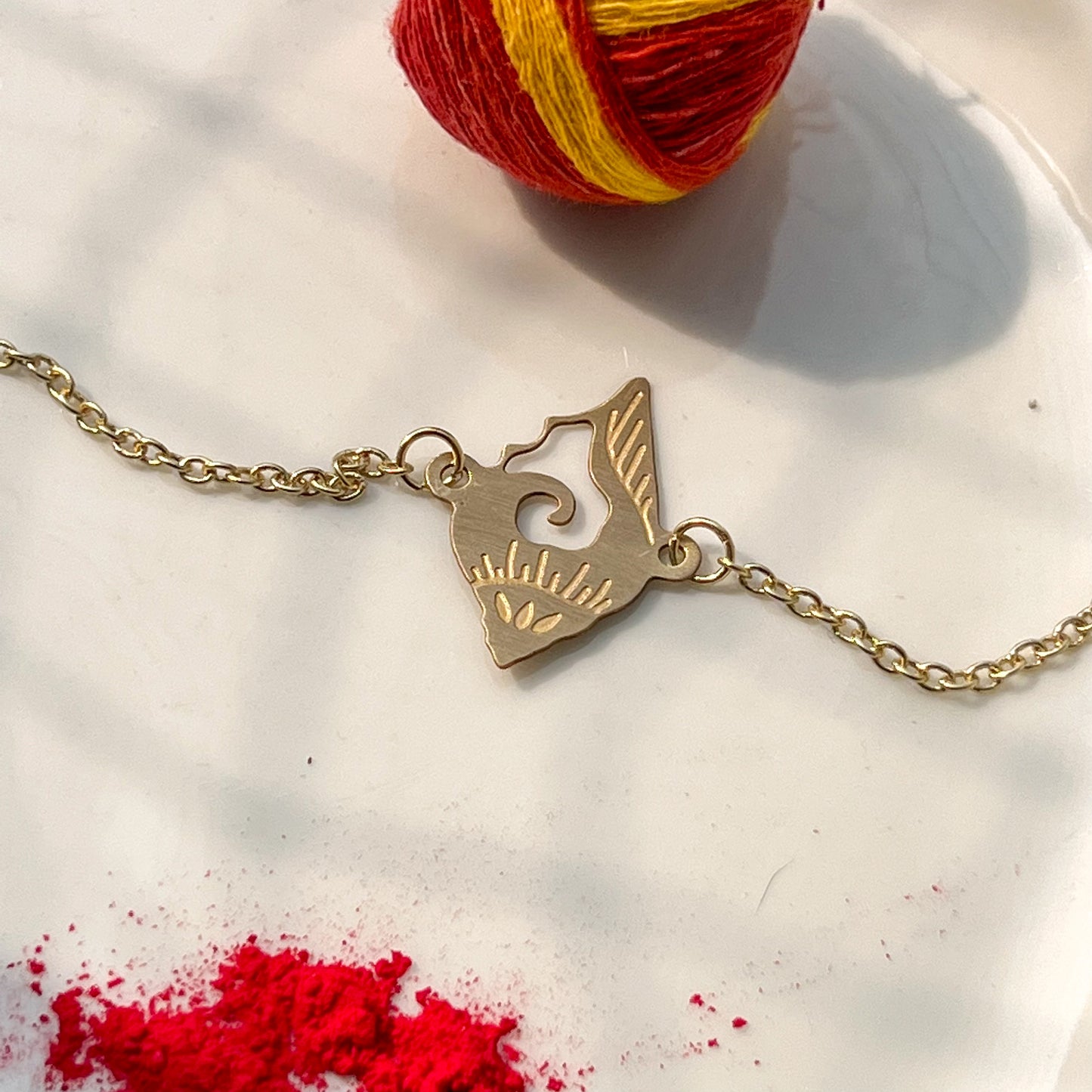 Shank Brass Bracelet