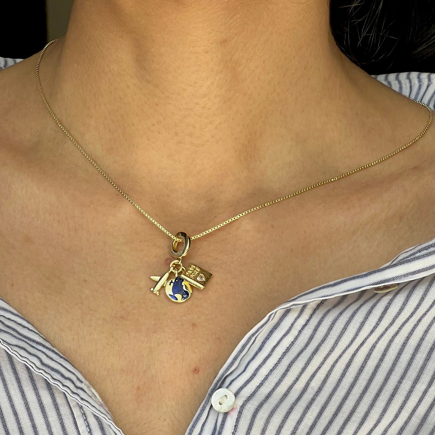 Travel Charm Necklace