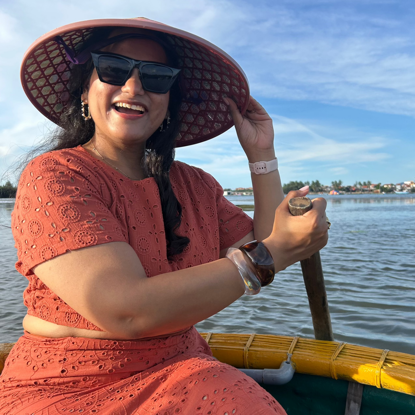 Earthly Resin Bangle