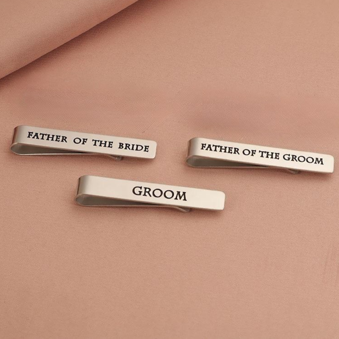 Personalised Tie Clips