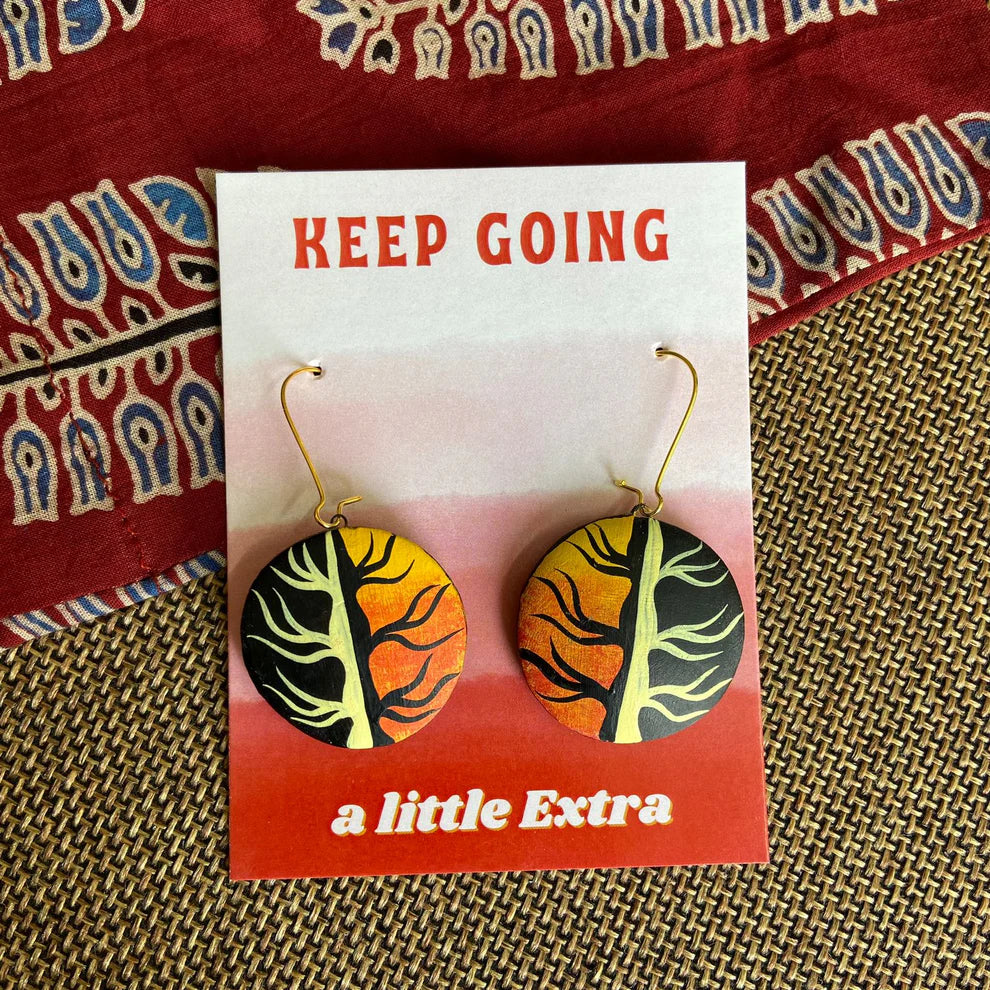 Terracotta Earring