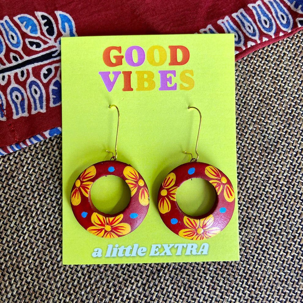 Terracotta Earring