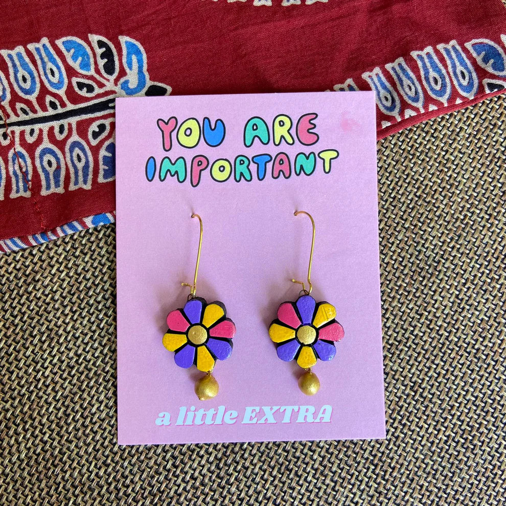 Terracotta Earring
