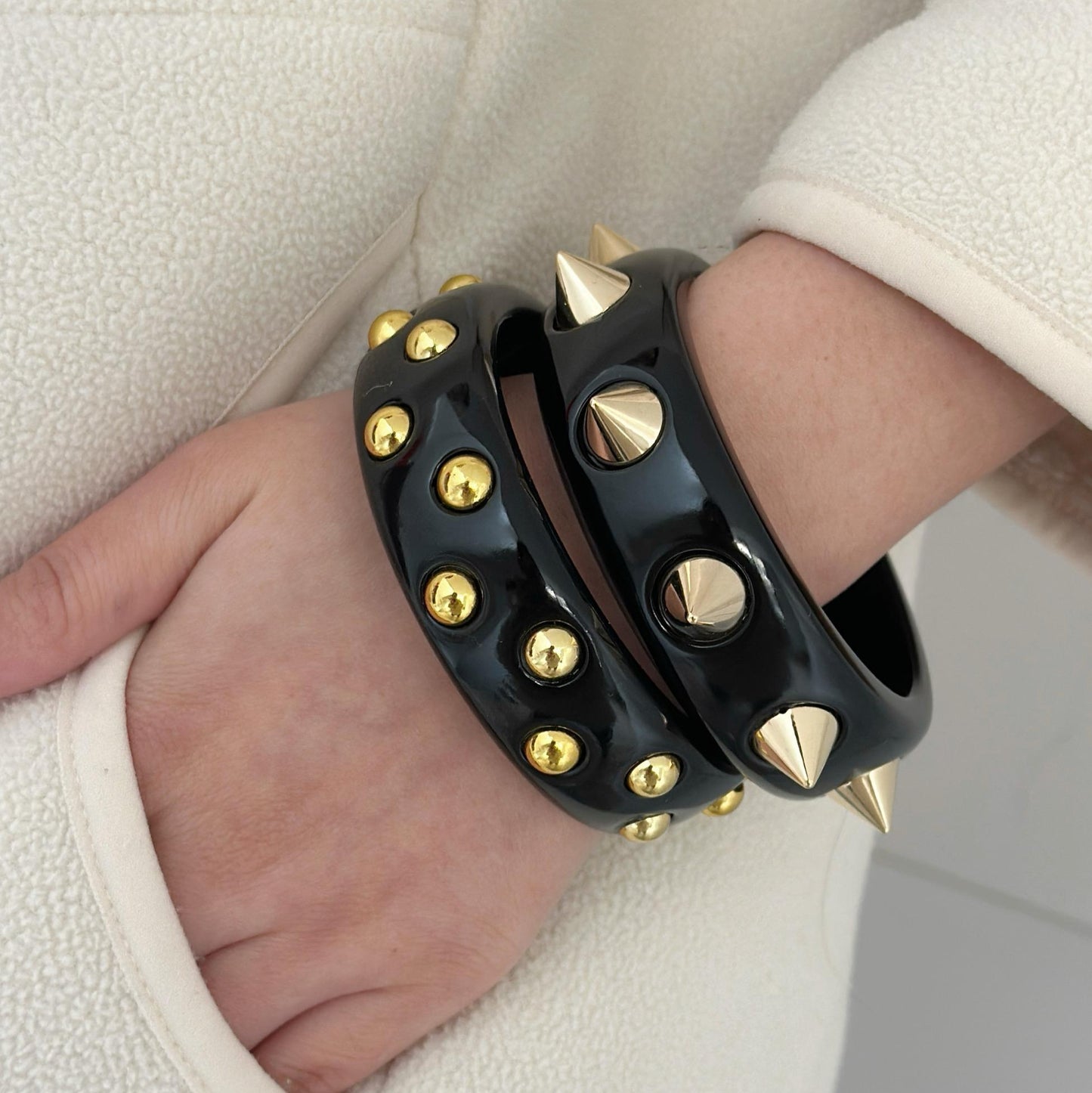 Alex Resin with Studs Bracelets