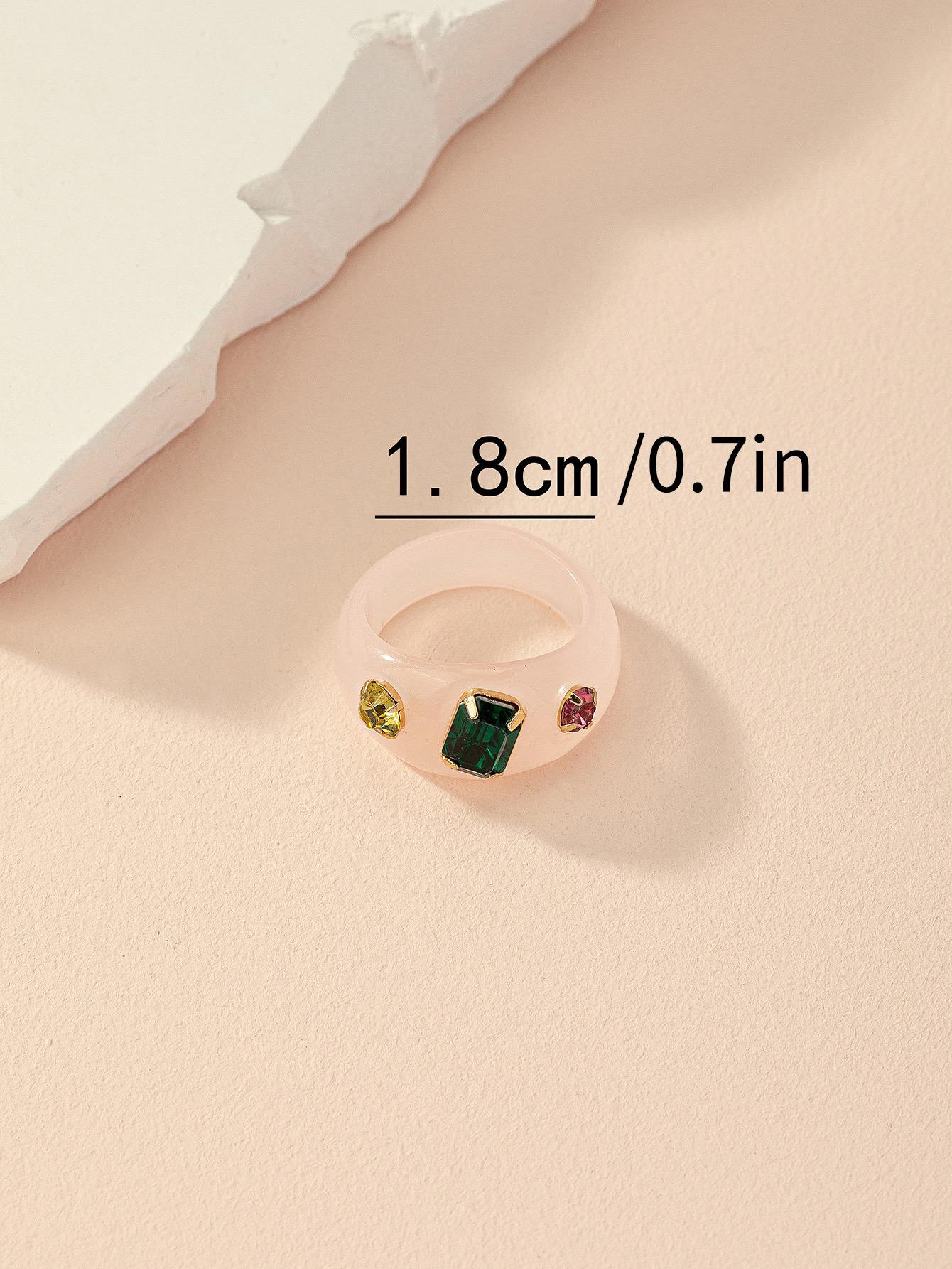 Gem Glaze Acrylic Ring