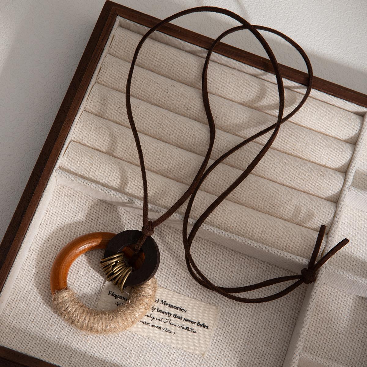 Terra Loop Rope Necklace