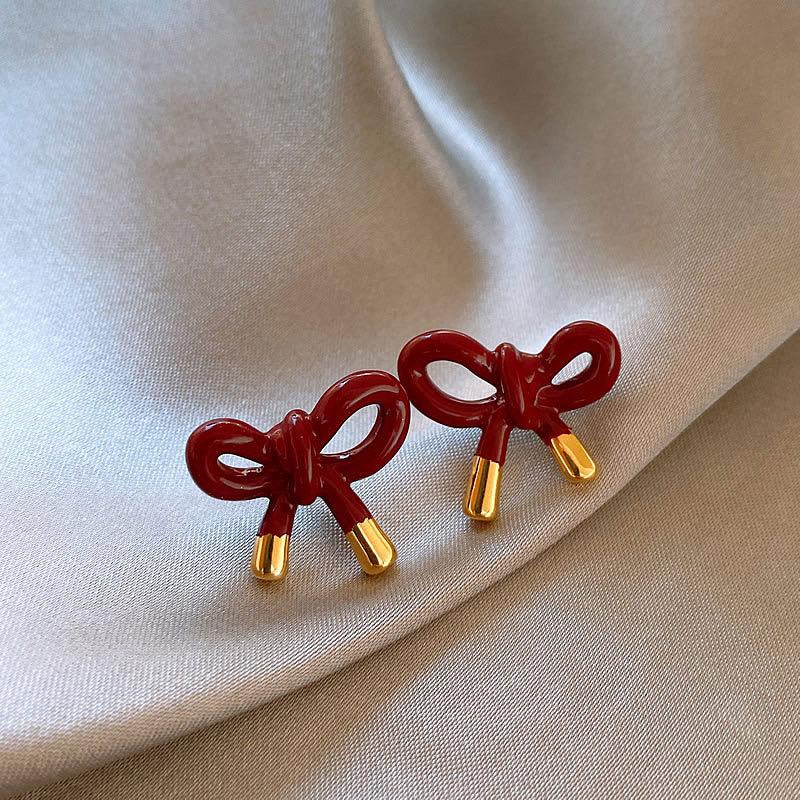 Cherry Knot Studs