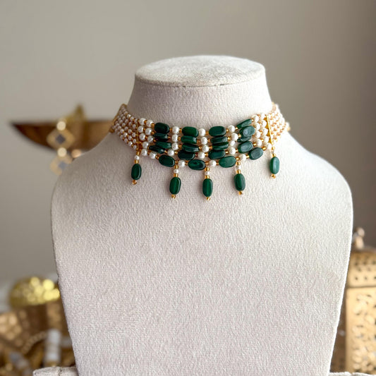 Firoza Handmade Pearl Necklace