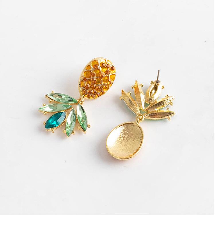 Pineapple Mismatch Earrings