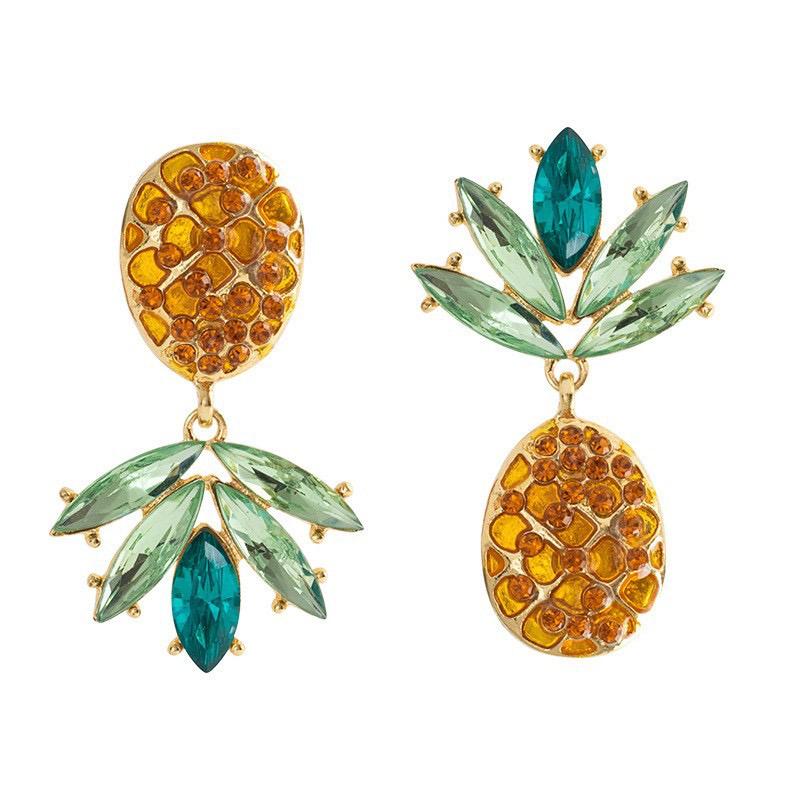Pineapple Mismatch Earrings