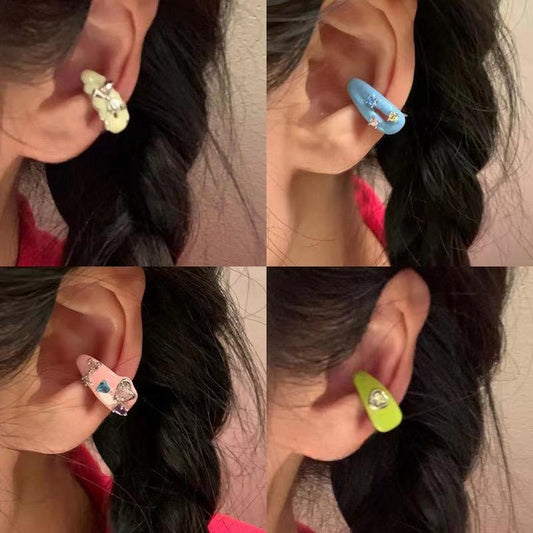 Pop Enamel Ear Cuffs