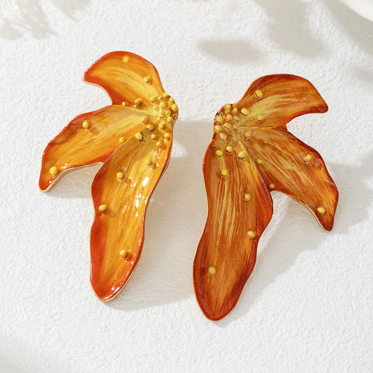 Gilded Autumn Leaf Drops