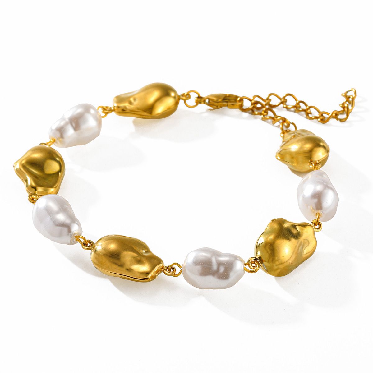 Baroque Link Chain Bracelet