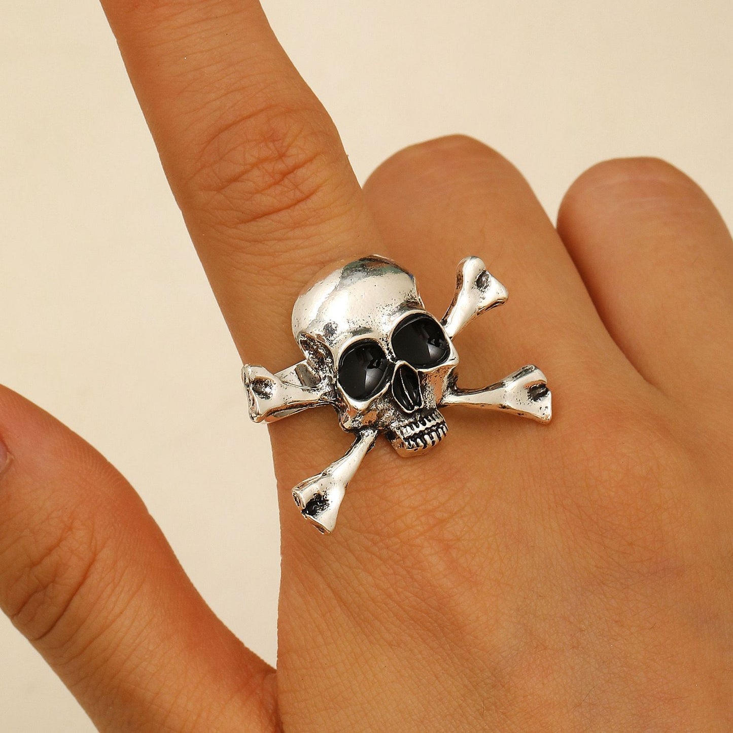 Skull Metal Ring