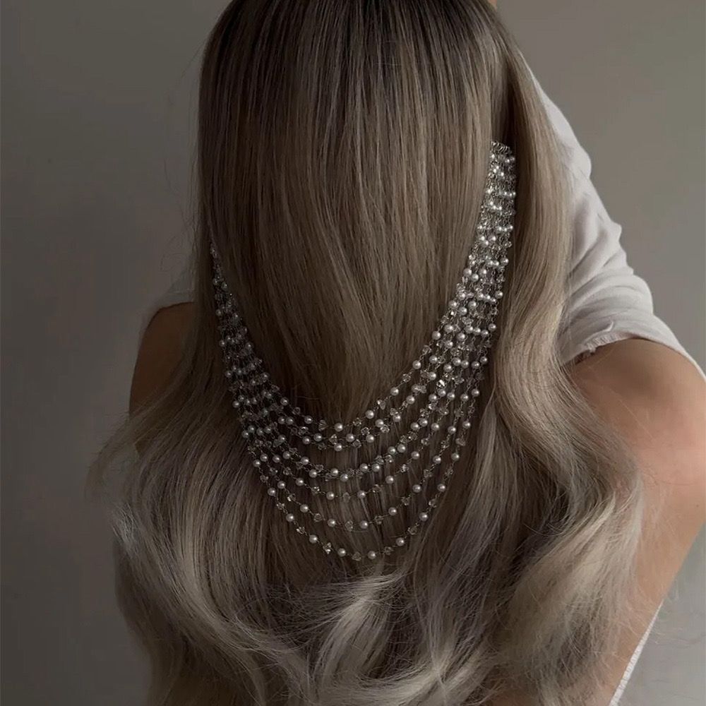 Pearl Cascade Hair Accessory