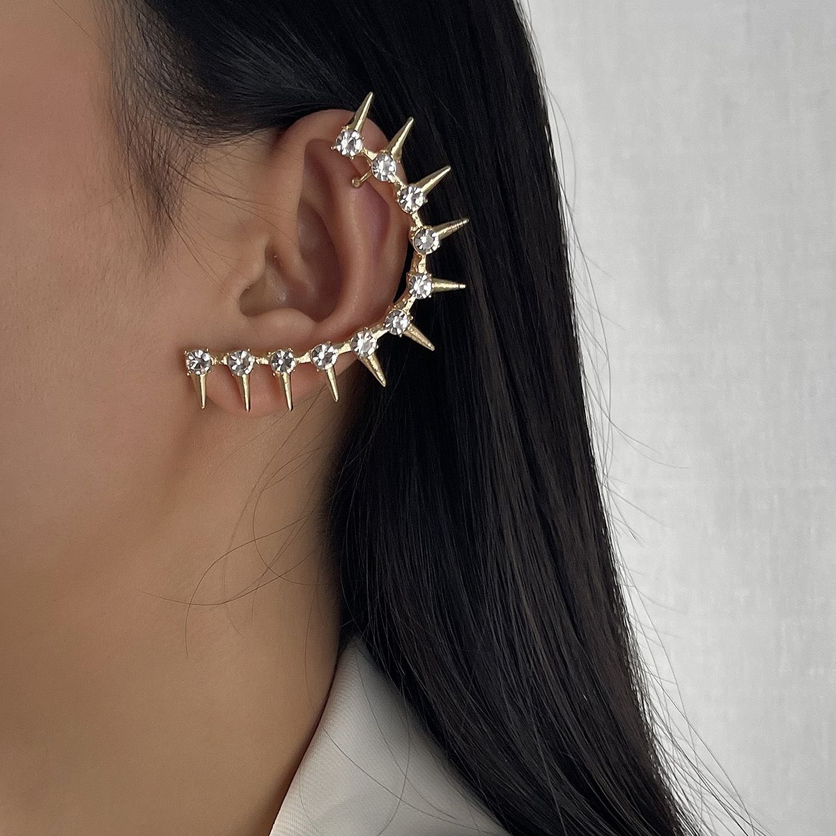 Royal Cascade One Side Ear Cuff