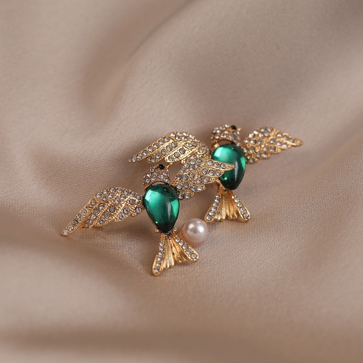 Bird Metal Brooch