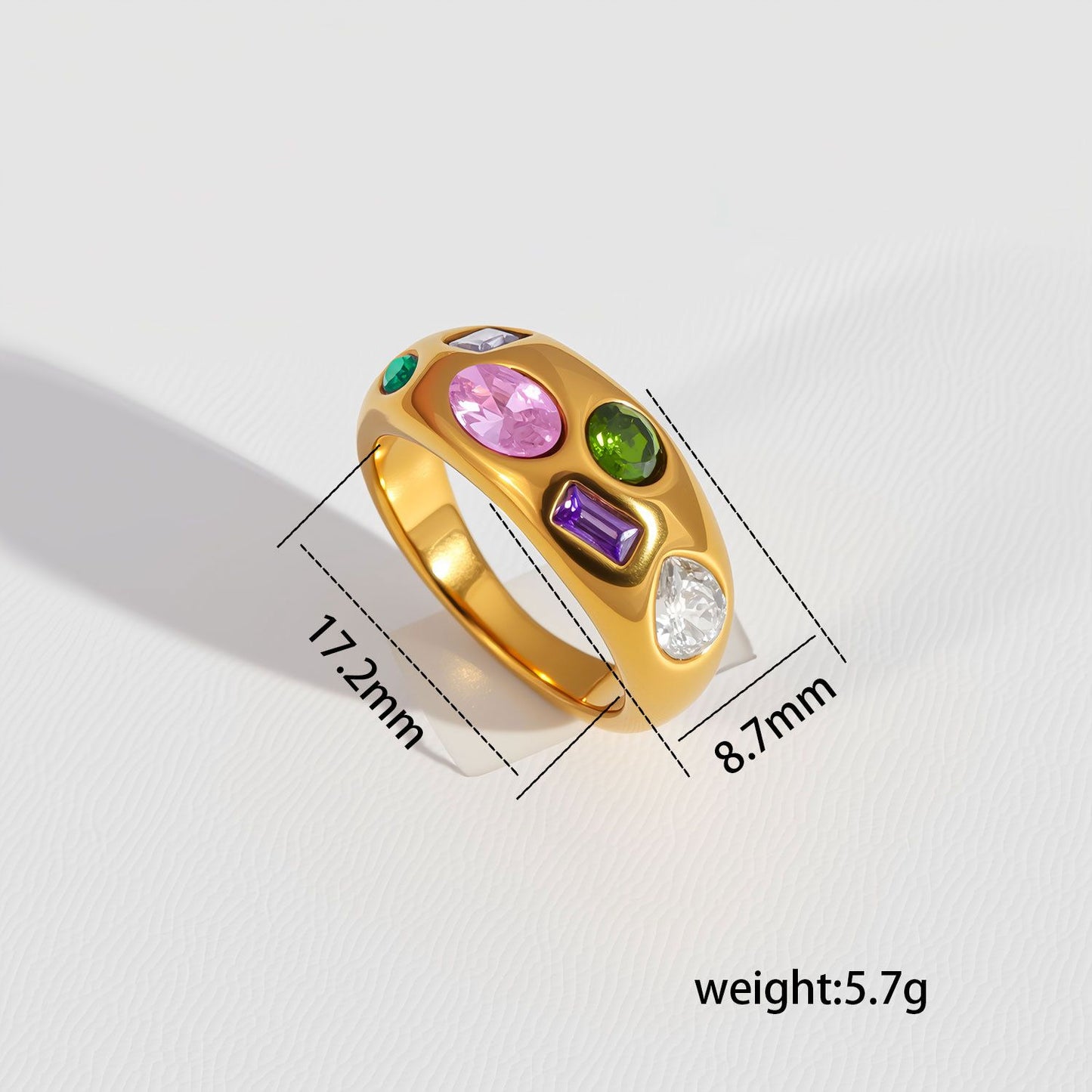 Rich Girl Gold Ring