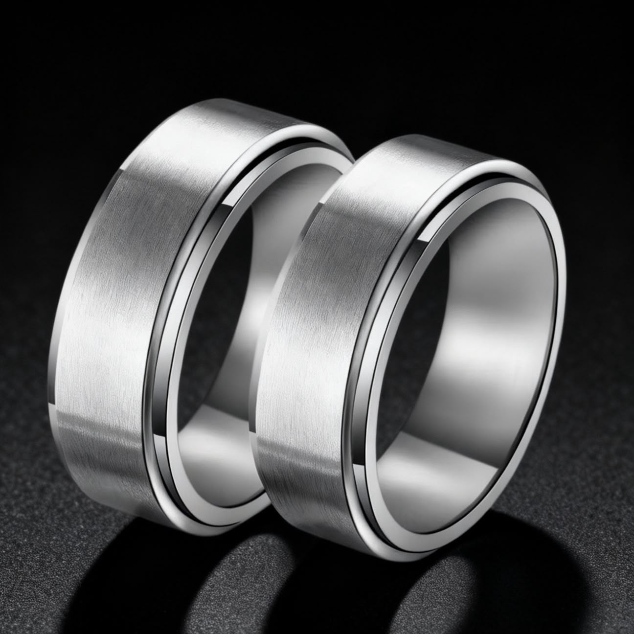 Classic Silver Fidget Ring