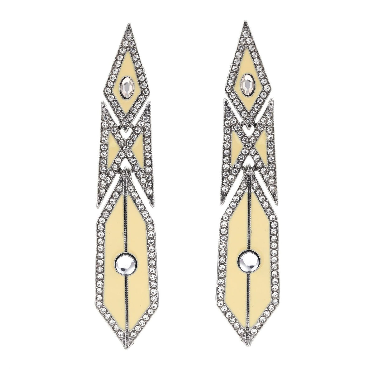 Deco Prism Drop Earrings