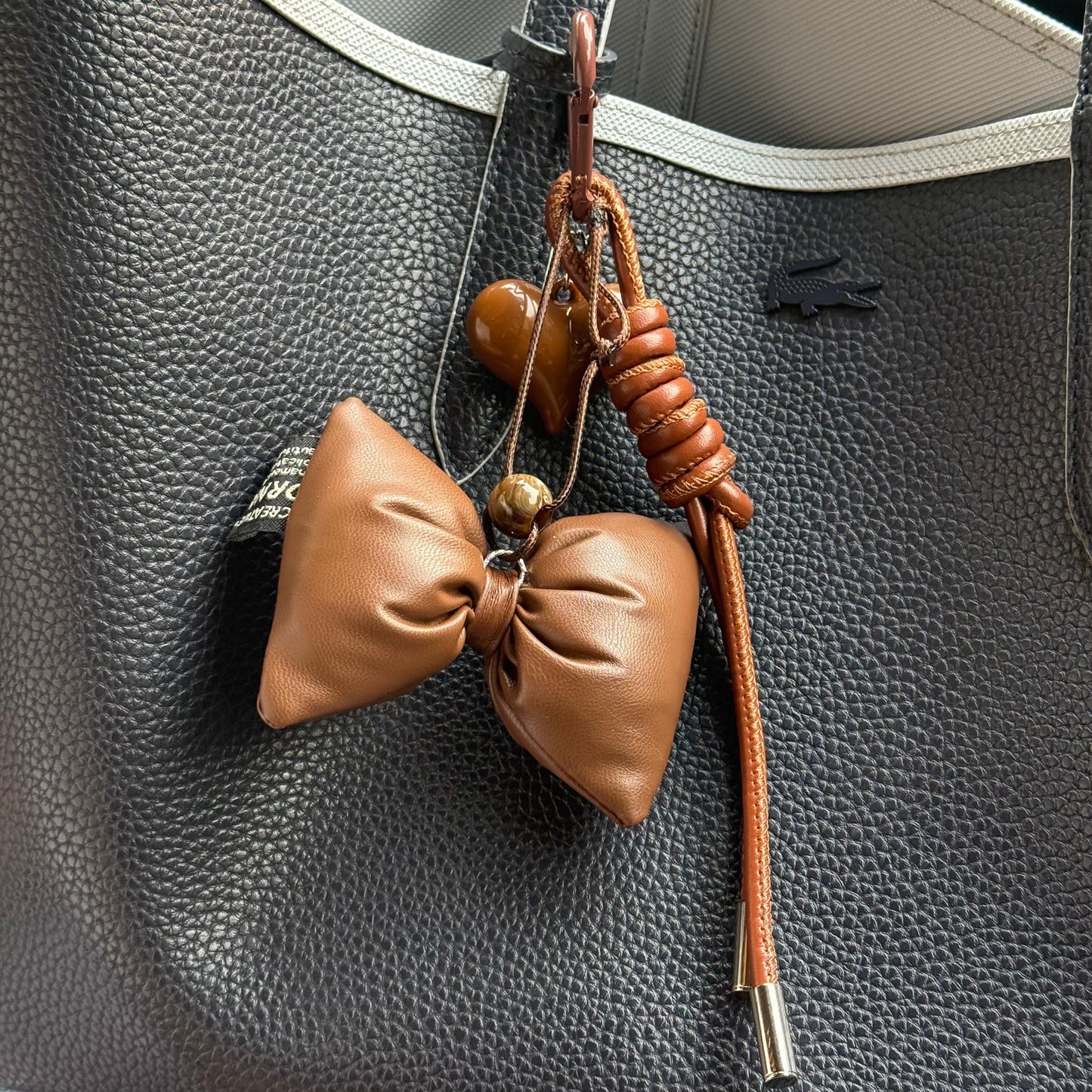 Tied With Love Bag Charm