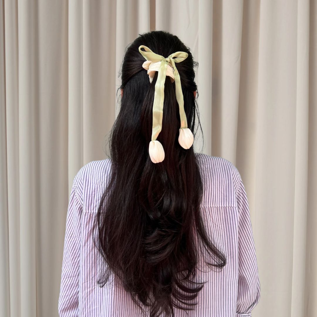 Tulip Twist Scrunchie