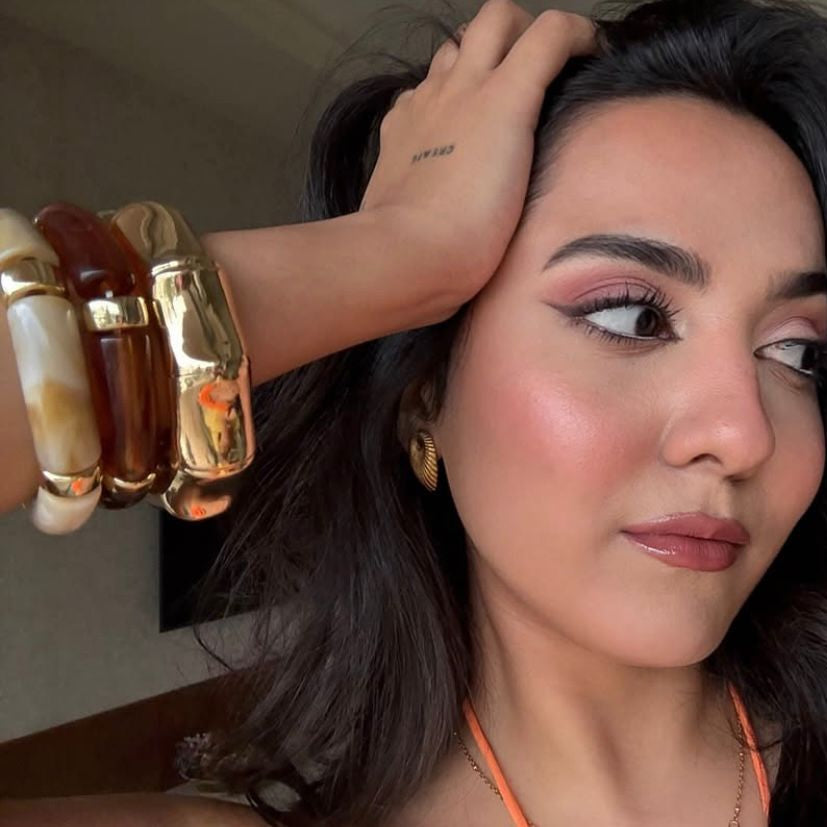 Viral Gold & Resin Bracelet Combo