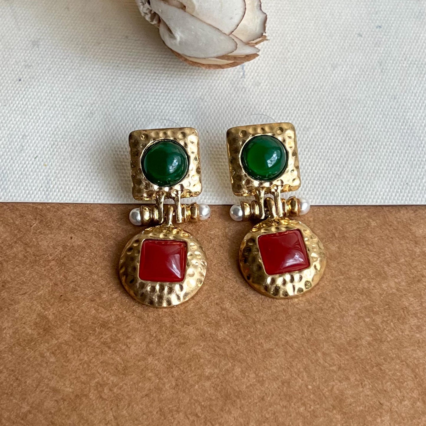 Golden Mirage 18K Gold Plated Earrings