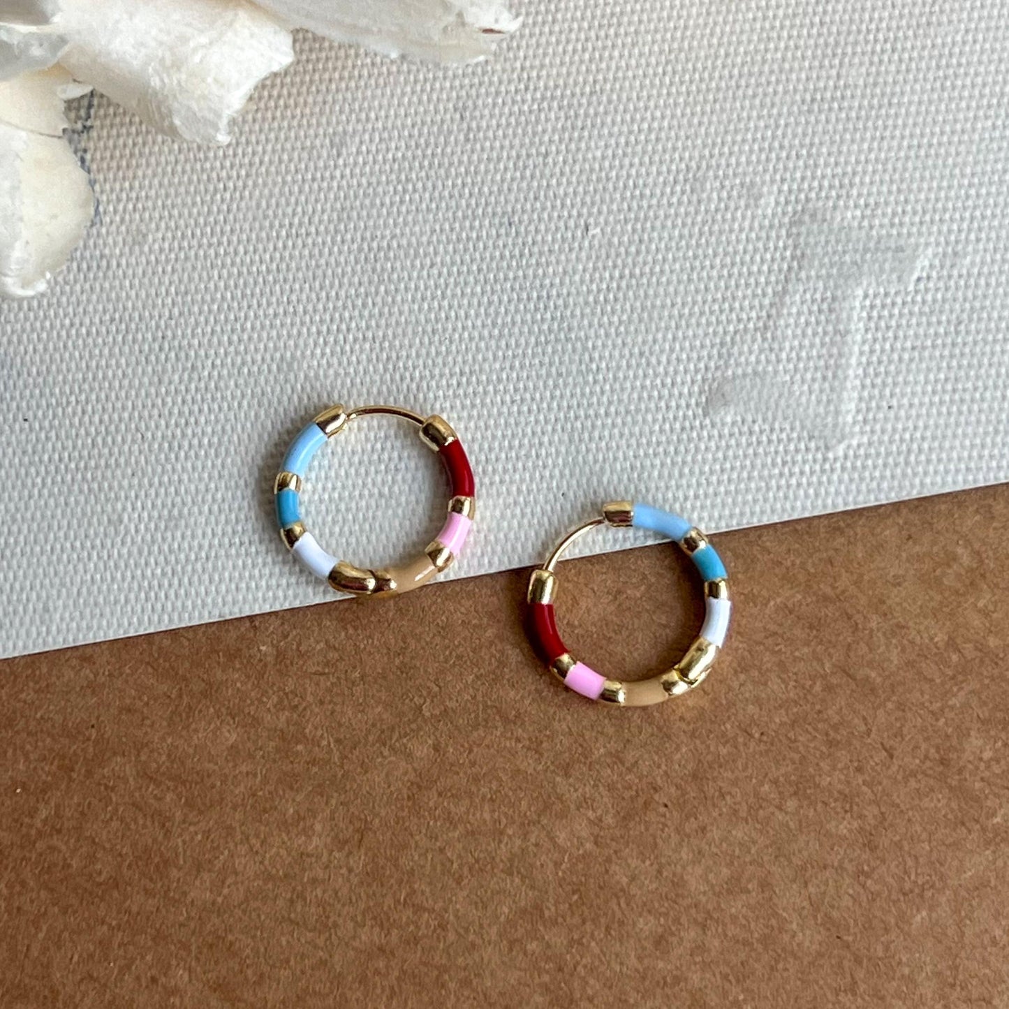 Sun Kissed Spark Alloy Earrings