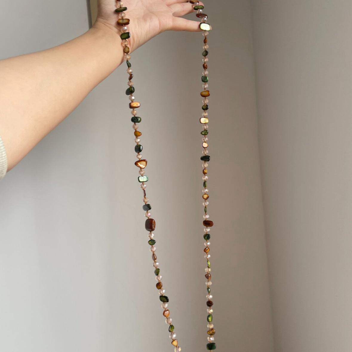 Earthly Multi-Layer Beaded Necklace