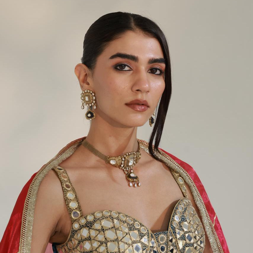 Shabnam Kundan Choker Set