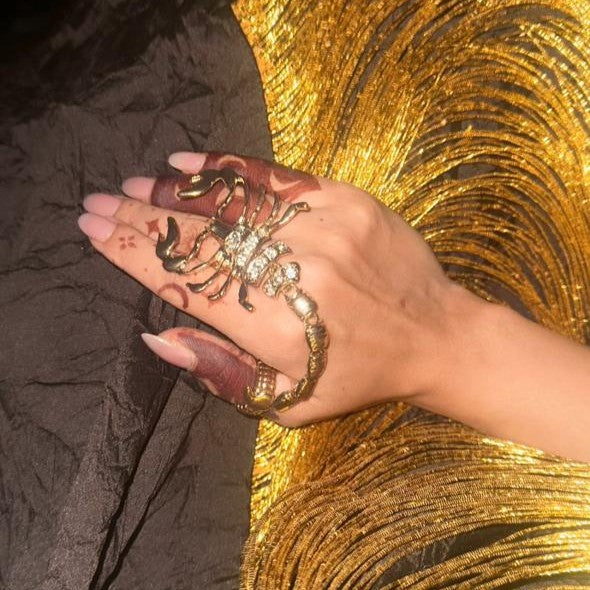 Scorpion Statement Alloy Ring Pre Order