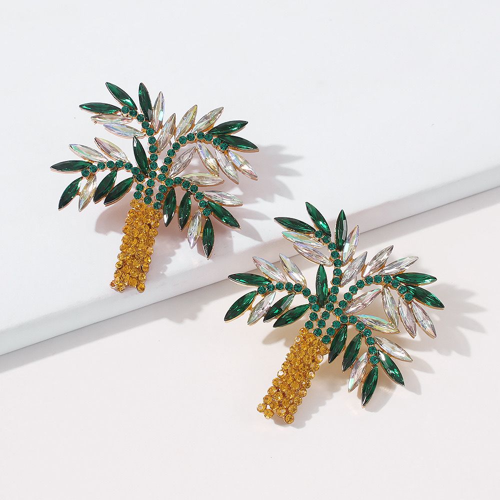 Coastal Tree Statement Earrings